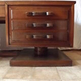 Desk oak art deco 1940
