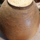 Varnished stoneware salting room.