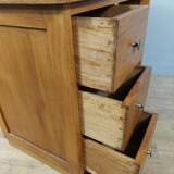 Vintage low desk with box