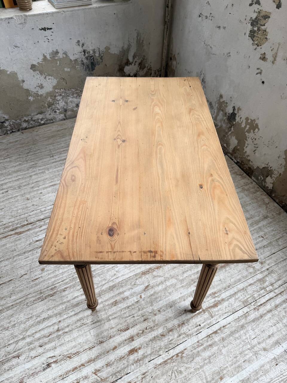 1950s pine desk