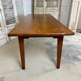 19th century beech farm table
