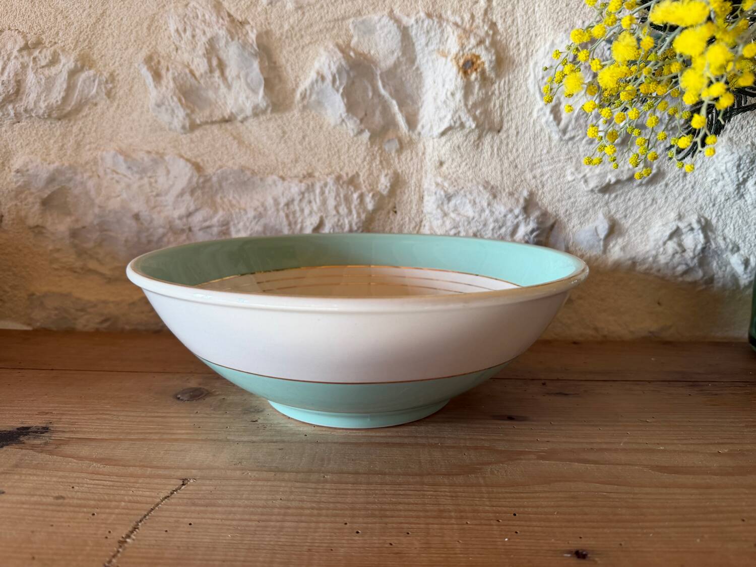 Luneville salad bowl Regency model