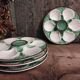 Vintage French Oyster Plate in Majolica
