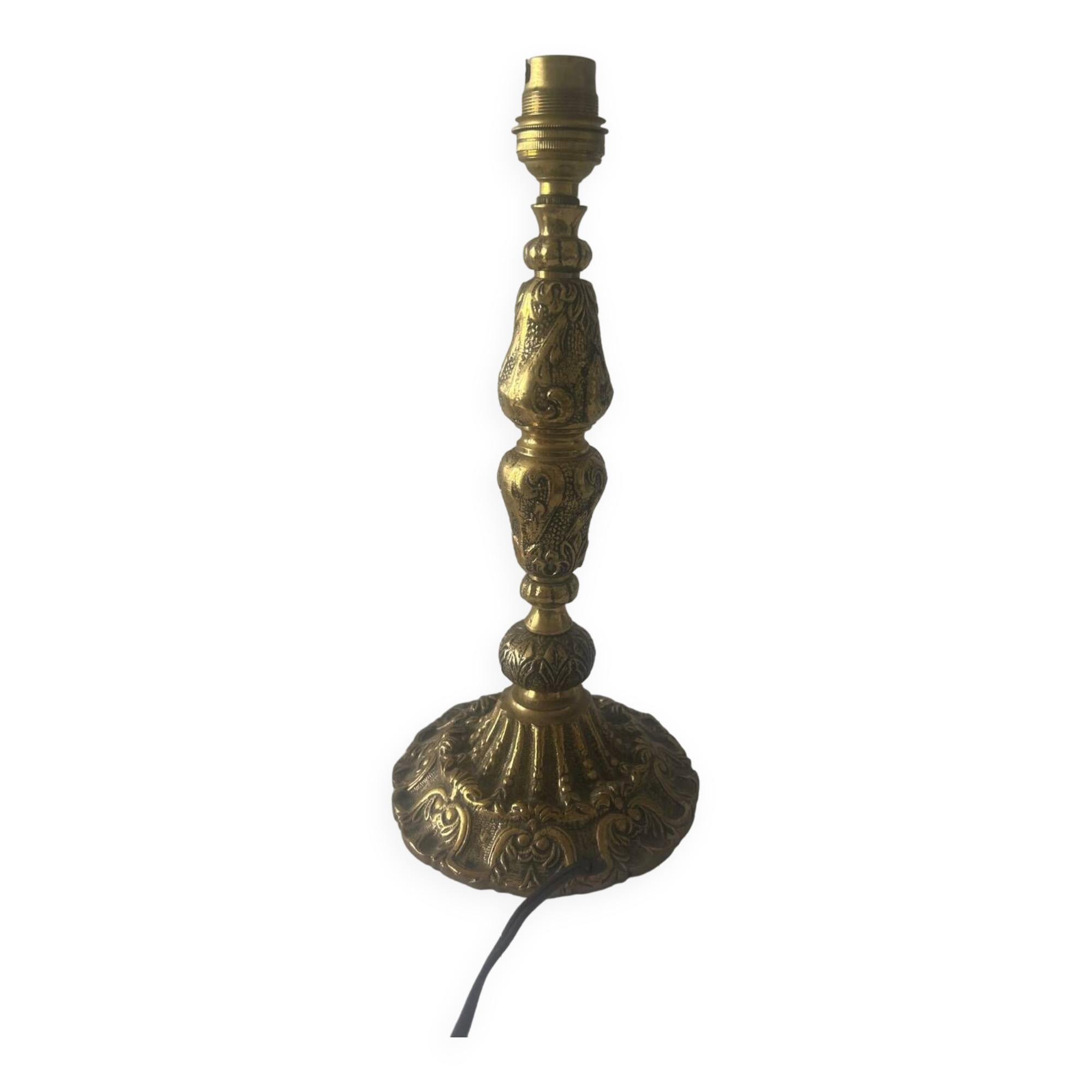 Bronze lamp base