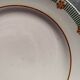 Série de 6 assiettes plates  et de 3 assiettes à dessert Vintage de St Amand