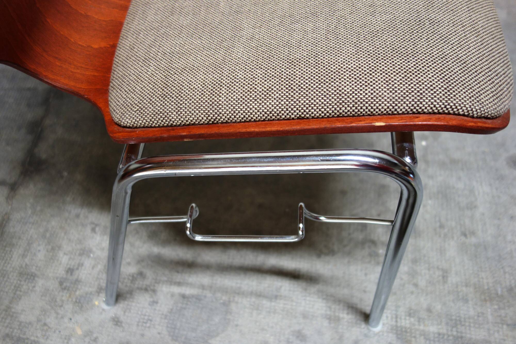 Set of 4 Hiller chairs, Germany, 1970s