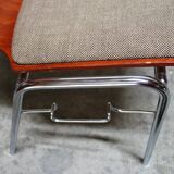 Set of 4 Hiller chairs, Germany, 1970s