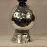 Lamp in aluminium and glass Murano, early 21st century