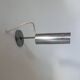 Adjustable wall light, brushed aluminum, France 1960