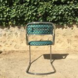 Set of 4 cantilever chairs from the 70s