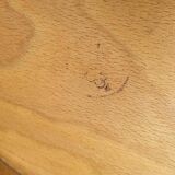 Scandinavian Fanett horseshoe chair with 7 rungs