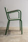 Pair of two metal garden armchairs from the 1960s.