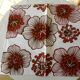 Lot de 8 serviettes de table vintage