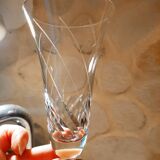 9 crystal champagne flutes