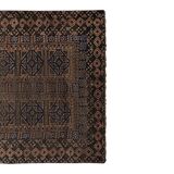 Vintage Turkish Oushak Handwoven Rug 125x212 cm