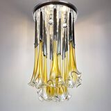 Vintage Italian Murano chandelier by Venini, 1960s