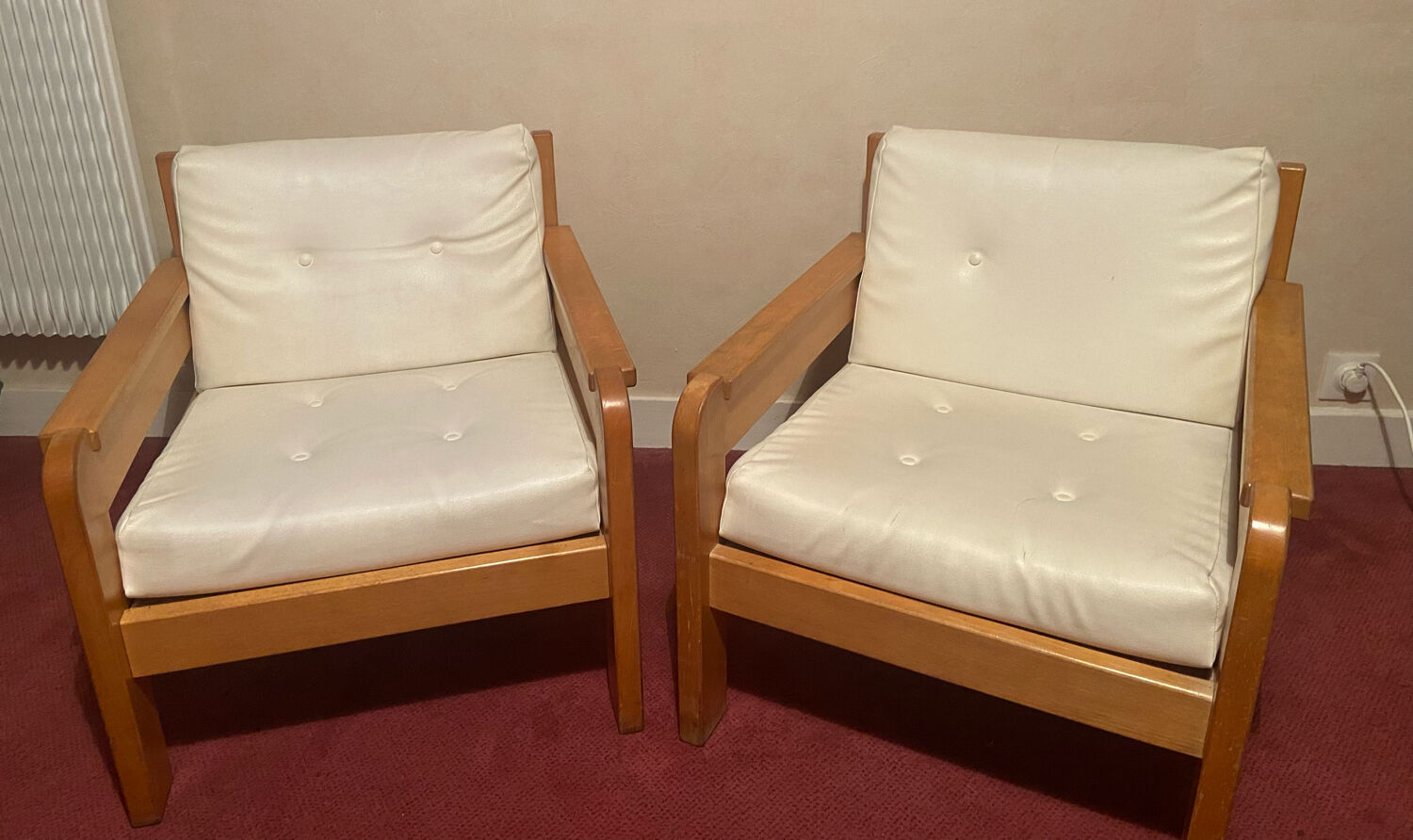 Vintage Scandinavian armchairs