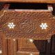 Damascus wood coat rack