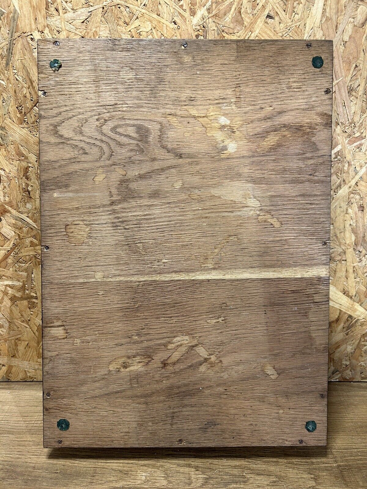 Wooden tray art deco marquetry