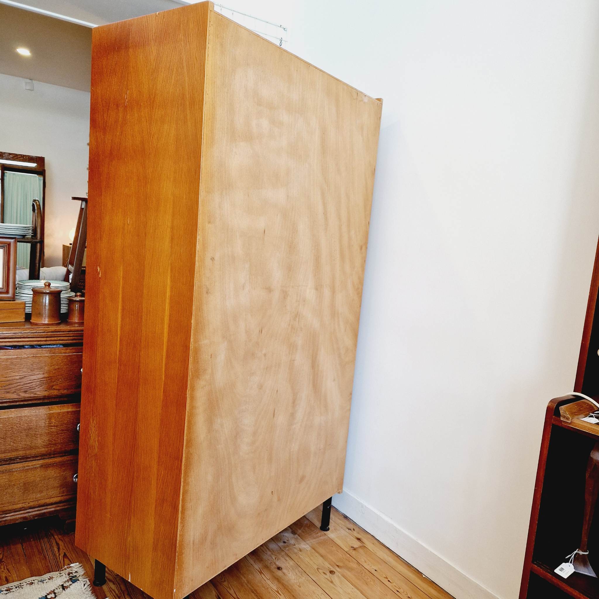 Wooden wardrobe