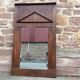 Mirror trumeau Empire biedermeir walnut - 170x100cm