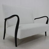 1960s italian 2-seater sofa in bouclé