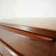 1960s teak chest of drawers with mirror, denmark