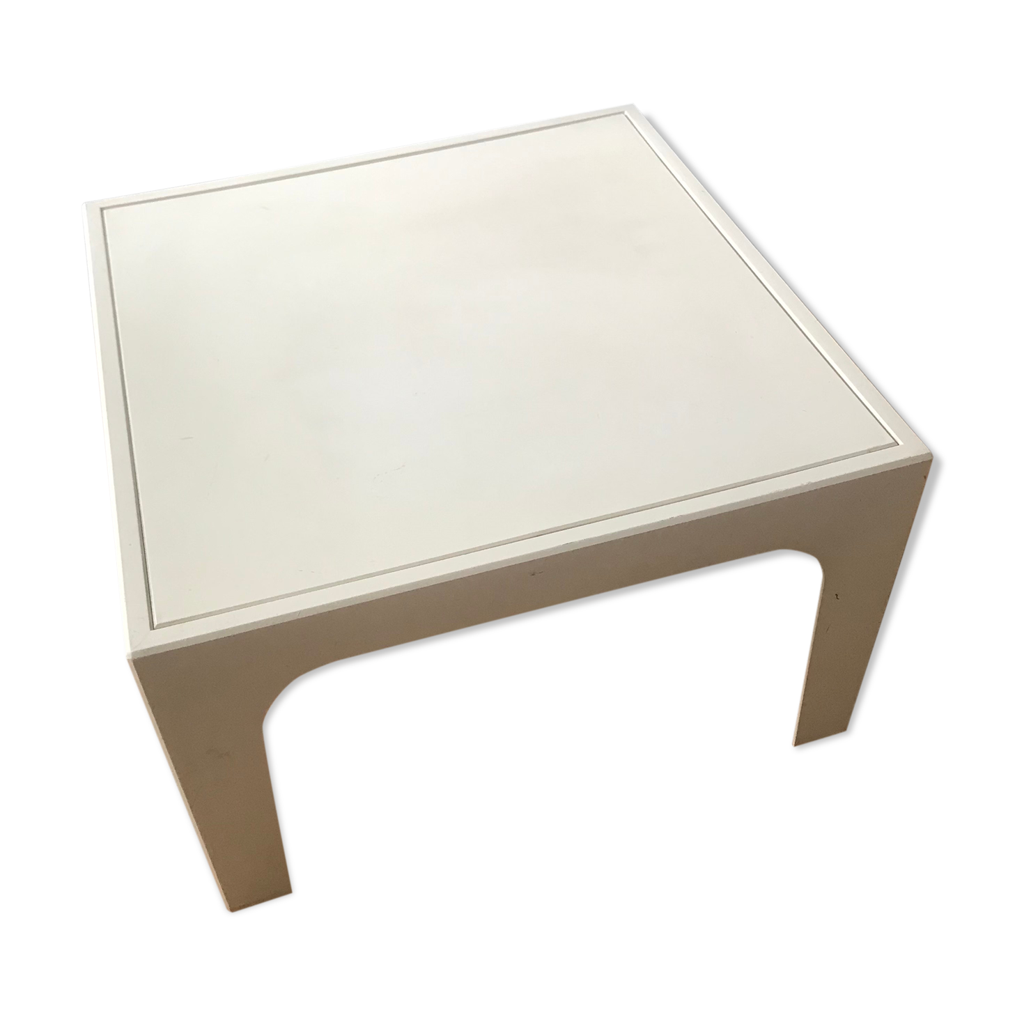 Small vintage plastic coffee table