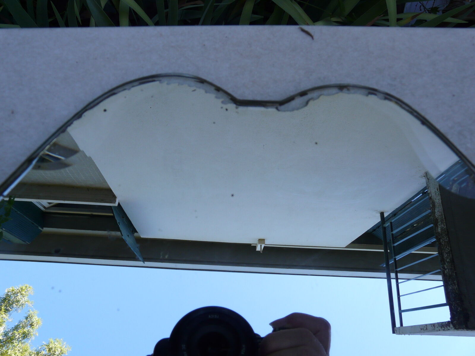 Mirror bevelled art deco era