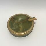Green onyx ashtray