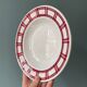 Série de 11 assiettes creuses vintage en faïence de Badonviller
