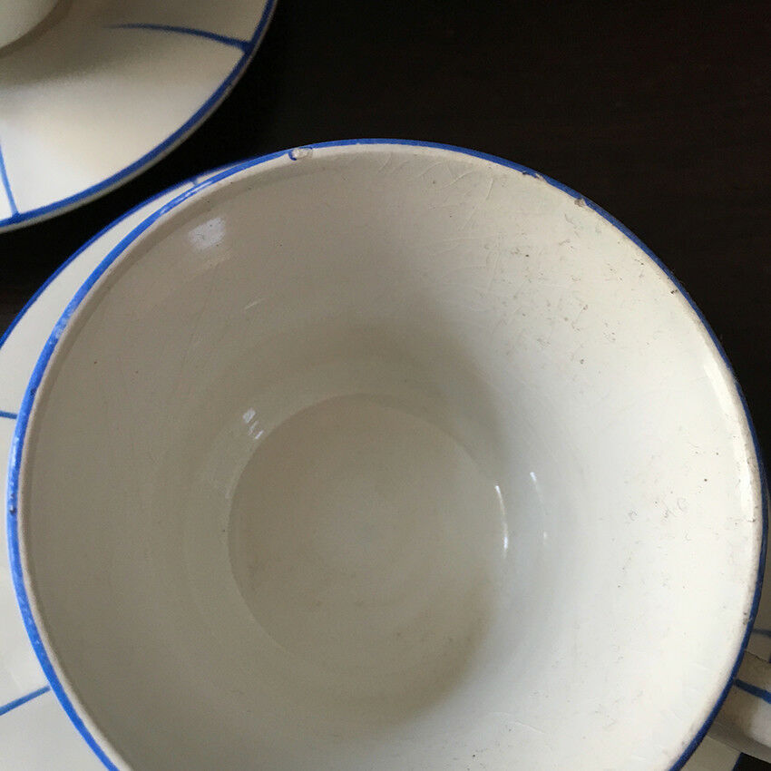 Art Deco coffee cups