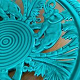 Earthenware dish elephant pattern