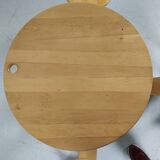 Table set - 3 Roger Tallon 1970s folding stools