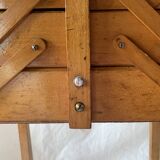 Old large wooden worker - Torck sewing box