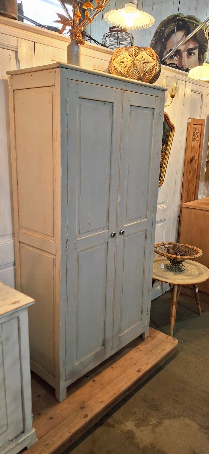 Antique pine wardrobe