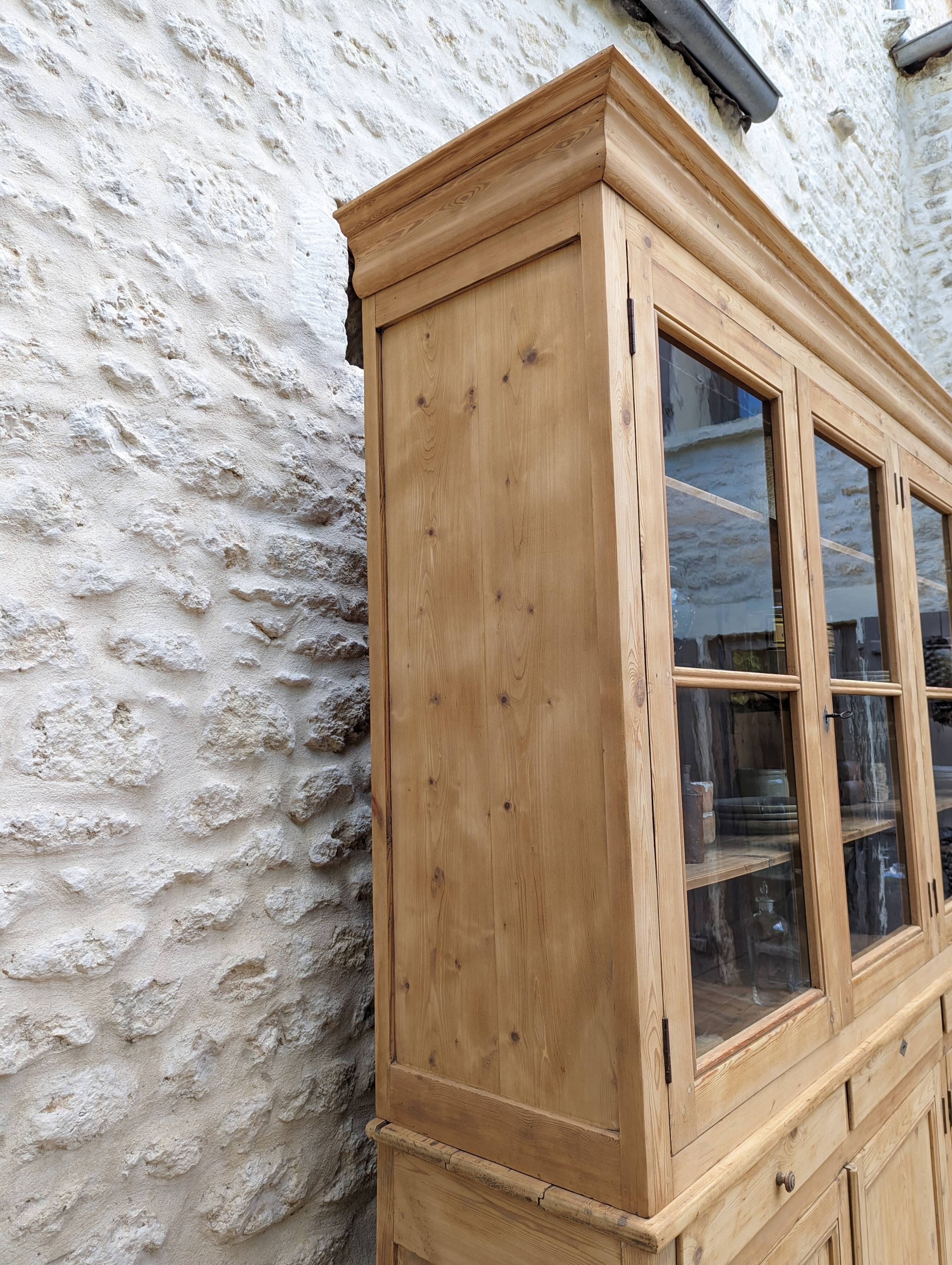 Old glazed furniture