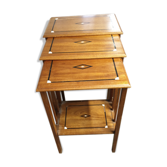 Period art deco nesting tables