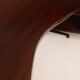 T96 Rosewood Boomerang Desk by Osvaldo Borsani for Tecno, First Edition, 1950