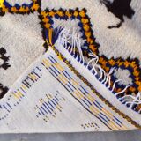 Colorful berber carpets - azilal 247 x 116 cm