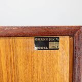 Armoire recyclée Omann Jun Palisander des années 1960, Danemark