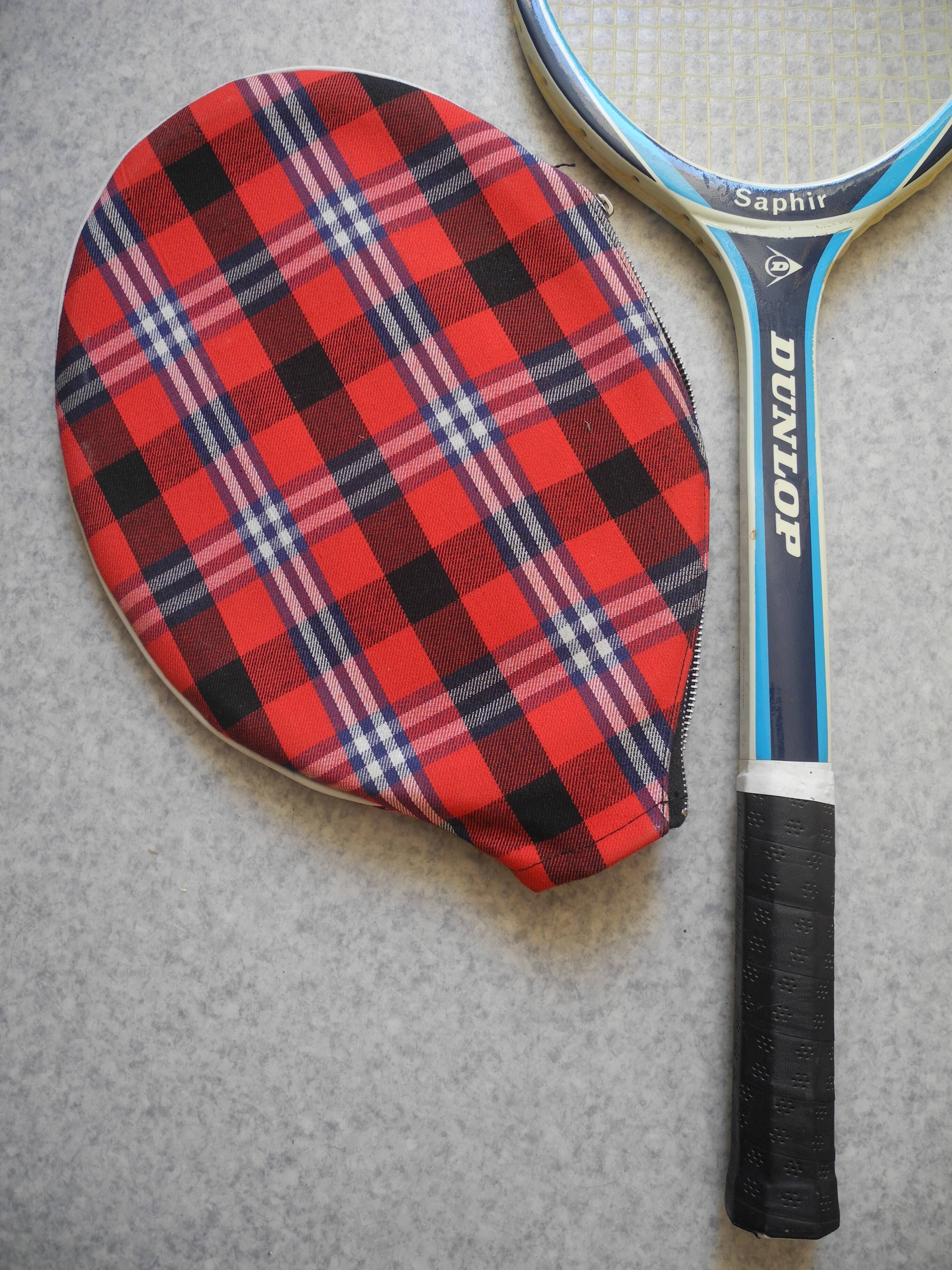 Dunlop Saphir sport vintage tennis racket 70s