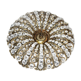 Bronze ceiling light Ø40 cm from the 60's