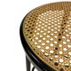 Set of four vintage bar stools - webbing Italian design