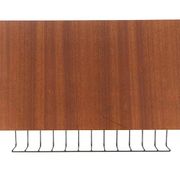 Étagère murale scandinave en teck, Suède 1960