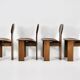 "Africa" chairs by Afra & Tobia Scarpa for Maxalto, 1970s, set of 4