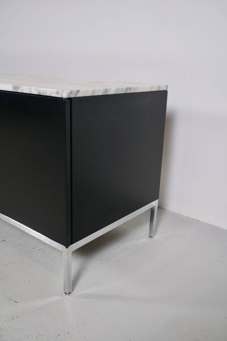 BLACK OAK AND FLORENCE MARBLE SIDEBOARD KNOLL 2000 KNOLL INTERNATIONAL PUBLISHER