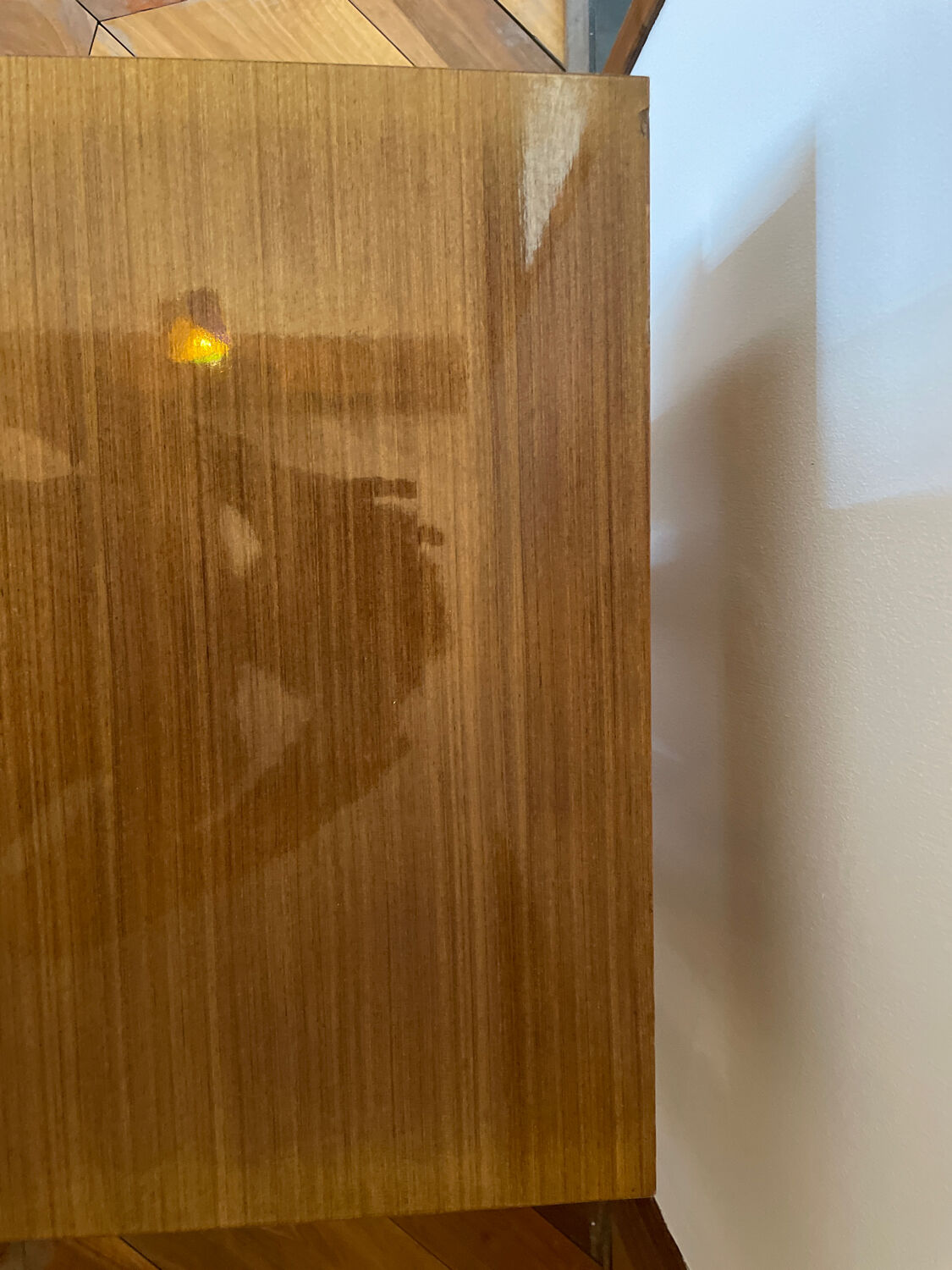 Vintage bedside table