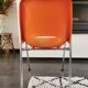 Bucket chair vintage English design, 70s