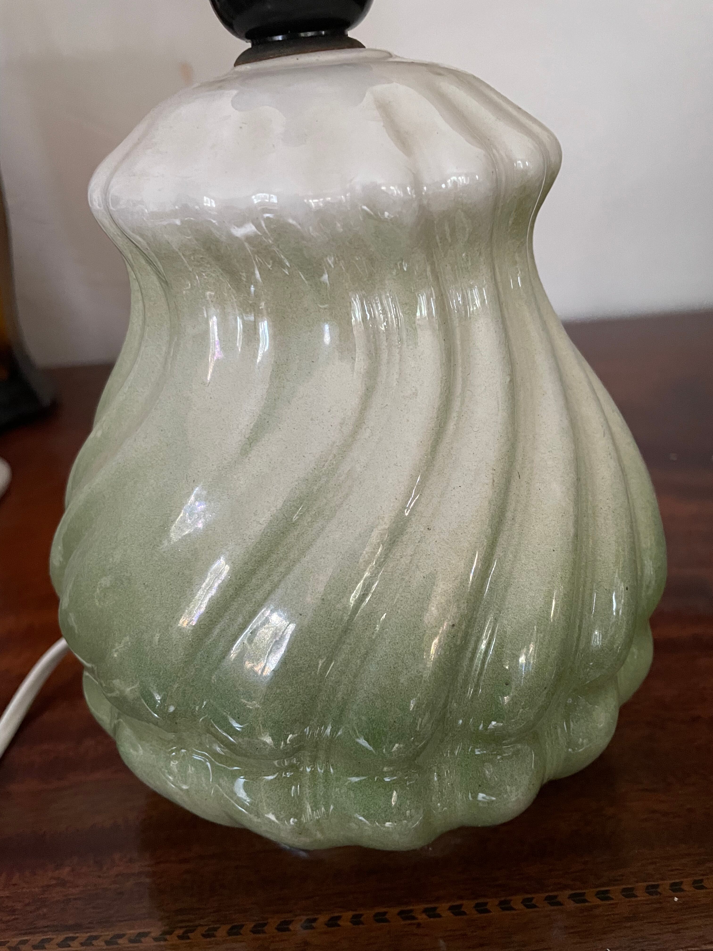 Vintage Italian ceramic lamp